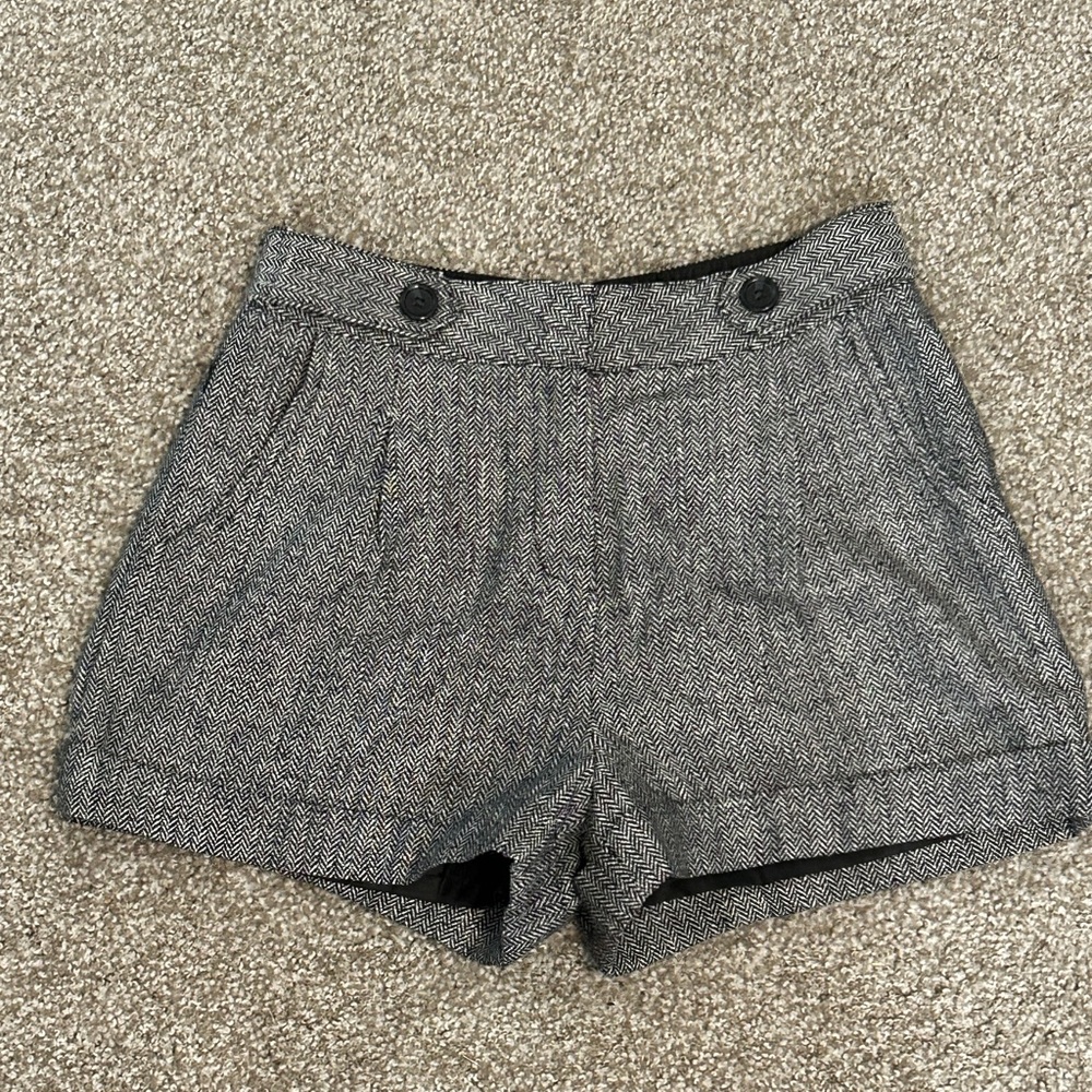 Cute tweed shorts for fall!